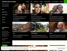 Tablet Screenshot of globalhealthaging.org